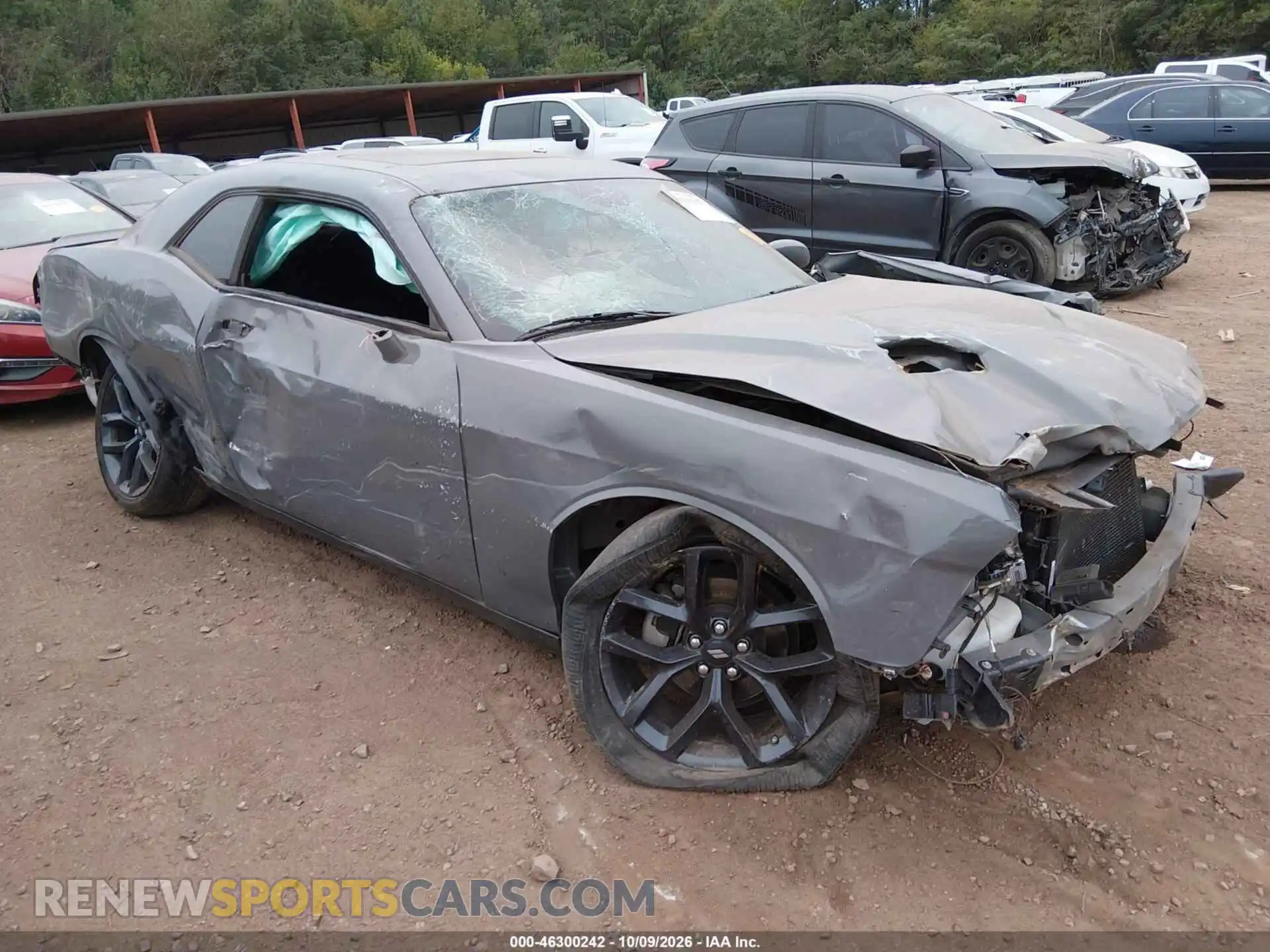 1 Photograph of a damaged car 2C3CDZAGXPH566615 DODGE CHALLENGER 2023