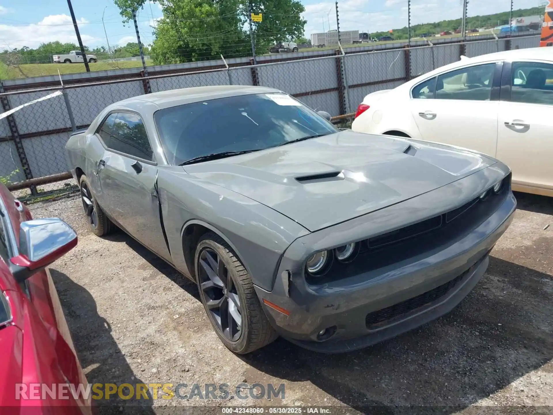 1 Photograph of a damaged car 2C3CDZAGXPH586718 DODGE CHALLENGER 2023