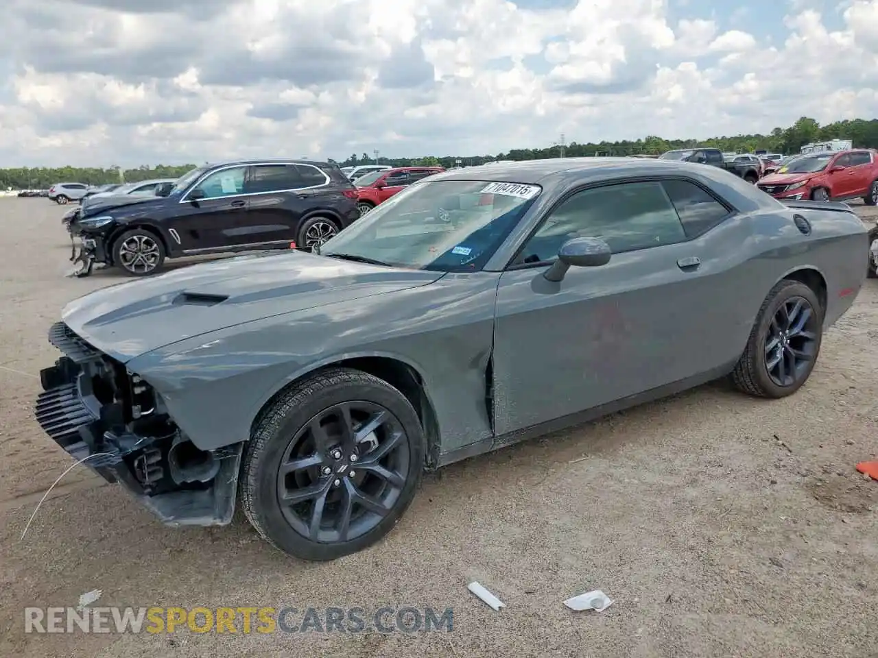 1 Photograph of a damaged car 2C3CDZAGXPH590946 DODGE CHALLENGER 2023
