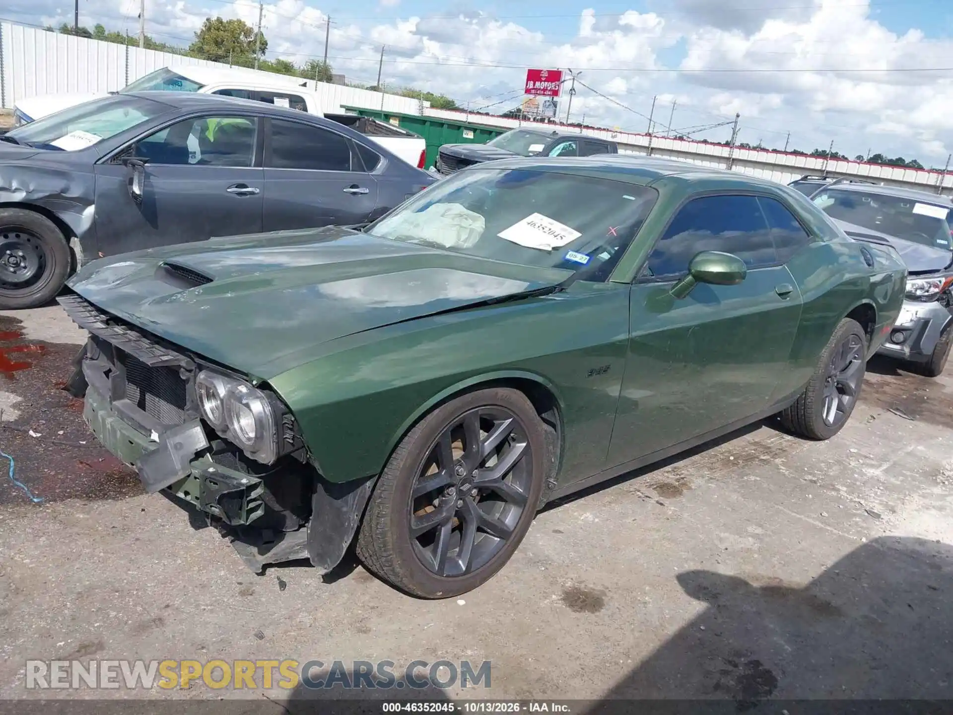 2 Фотография поврежденного автомобиля 2C3CDZBT0PH684345 DODGE CHALLENGER 2023