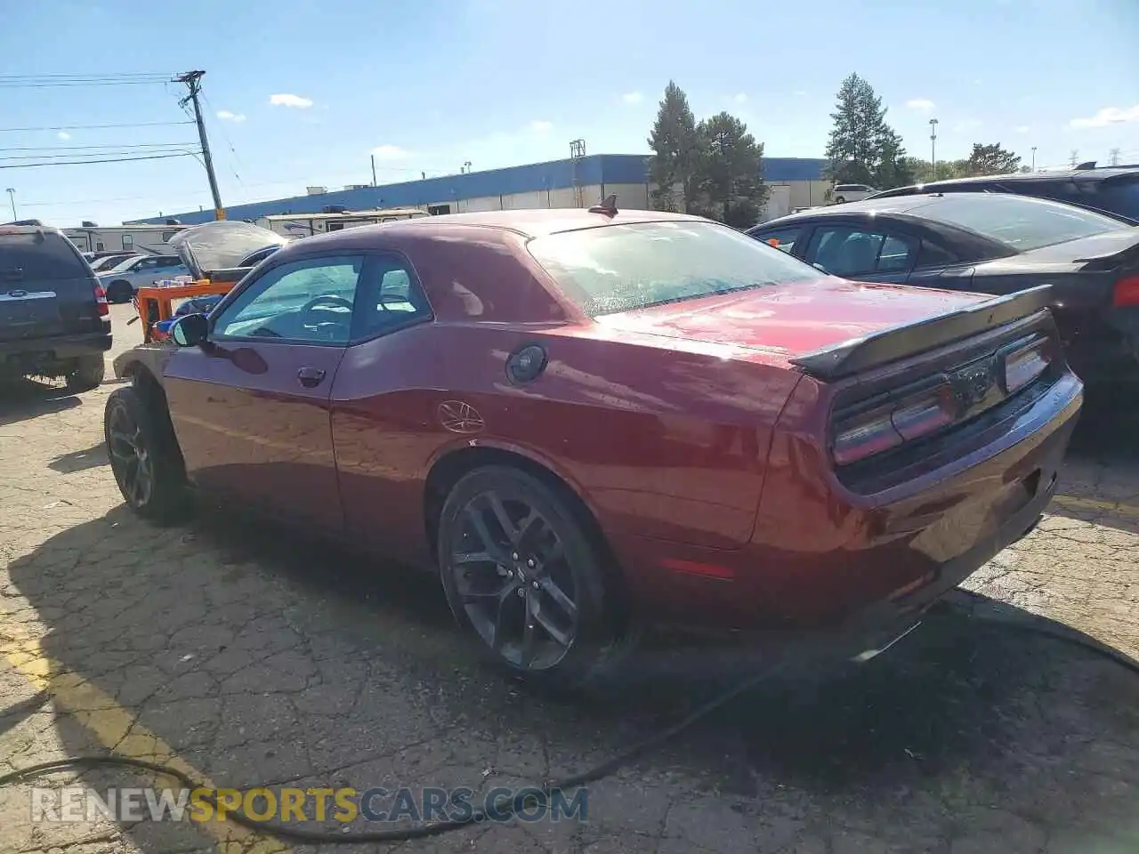 2 Photograph of a damaged car 2C3CDZBT0PH695507 DODGE CHALLENGER 2023