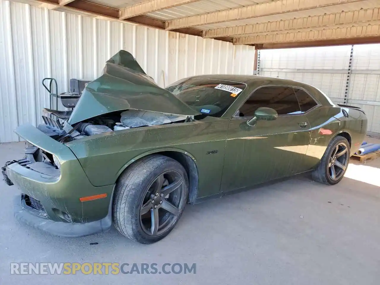 1 Photograph of a damaged car 2C3CDZBT1PH633906 DODGE CHALLENGER 2023