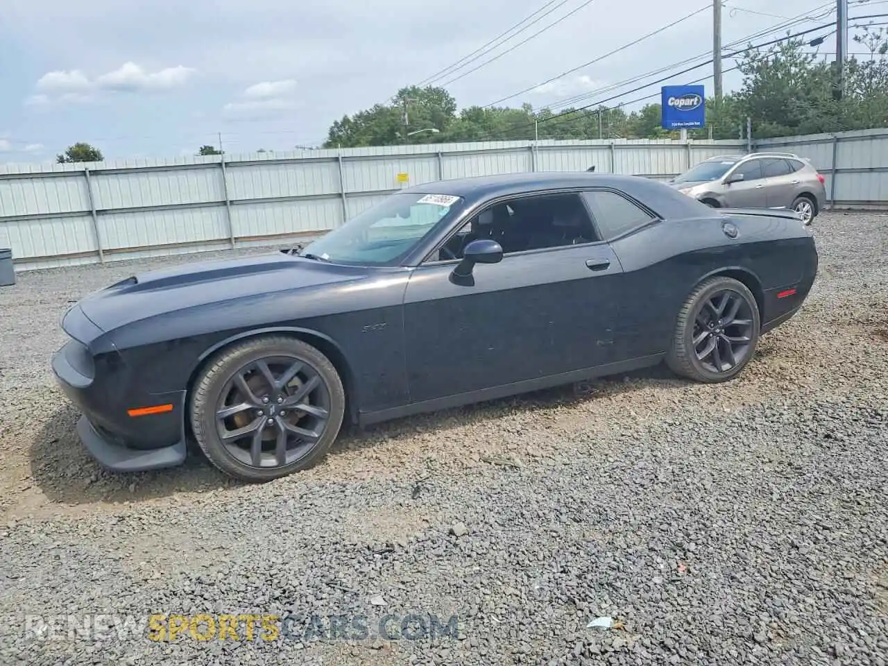 1 Photograph of a damaged car 2C3CDZBT3PH517963 DODGE CHALLENGER 2023