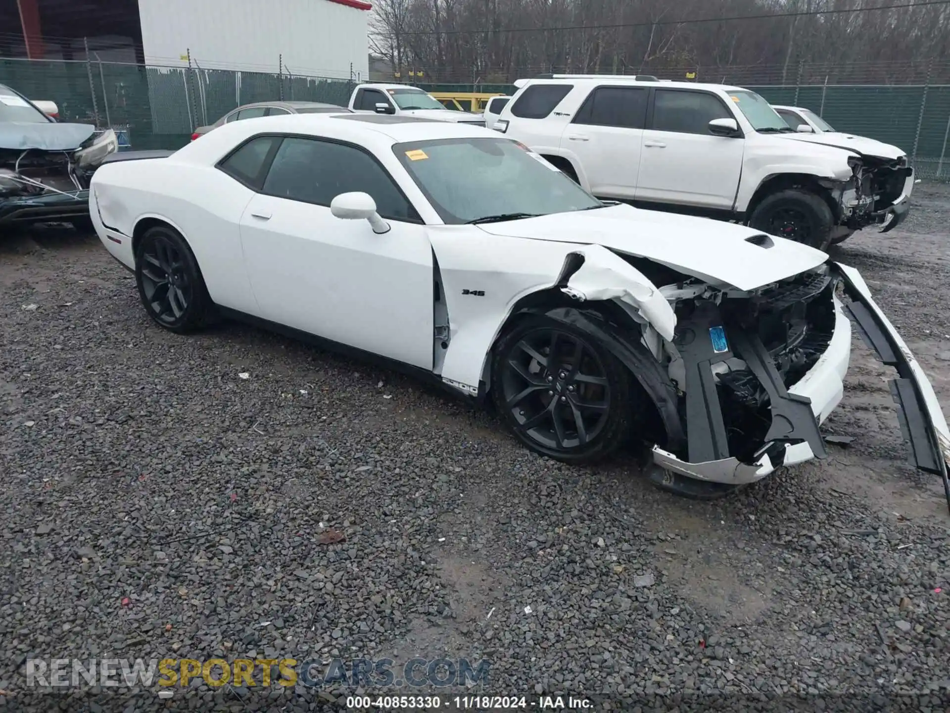 1 Photograph of a damaged car 2C3CDZBT3PH574664 DODGE CHALLENGER 2023