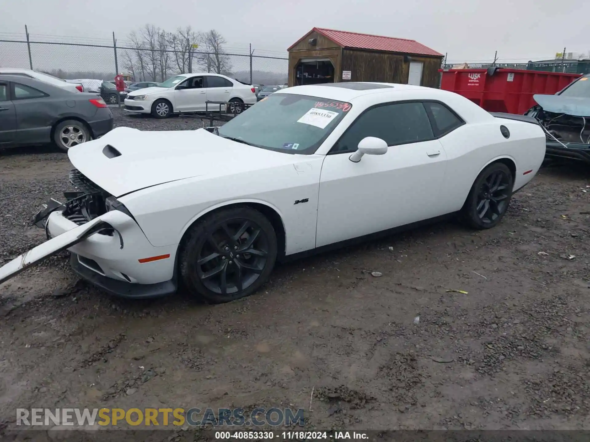 2 Photograph of a damaged car 2C3CDZBT3PH574664 DODGE CHALLENGER 2023