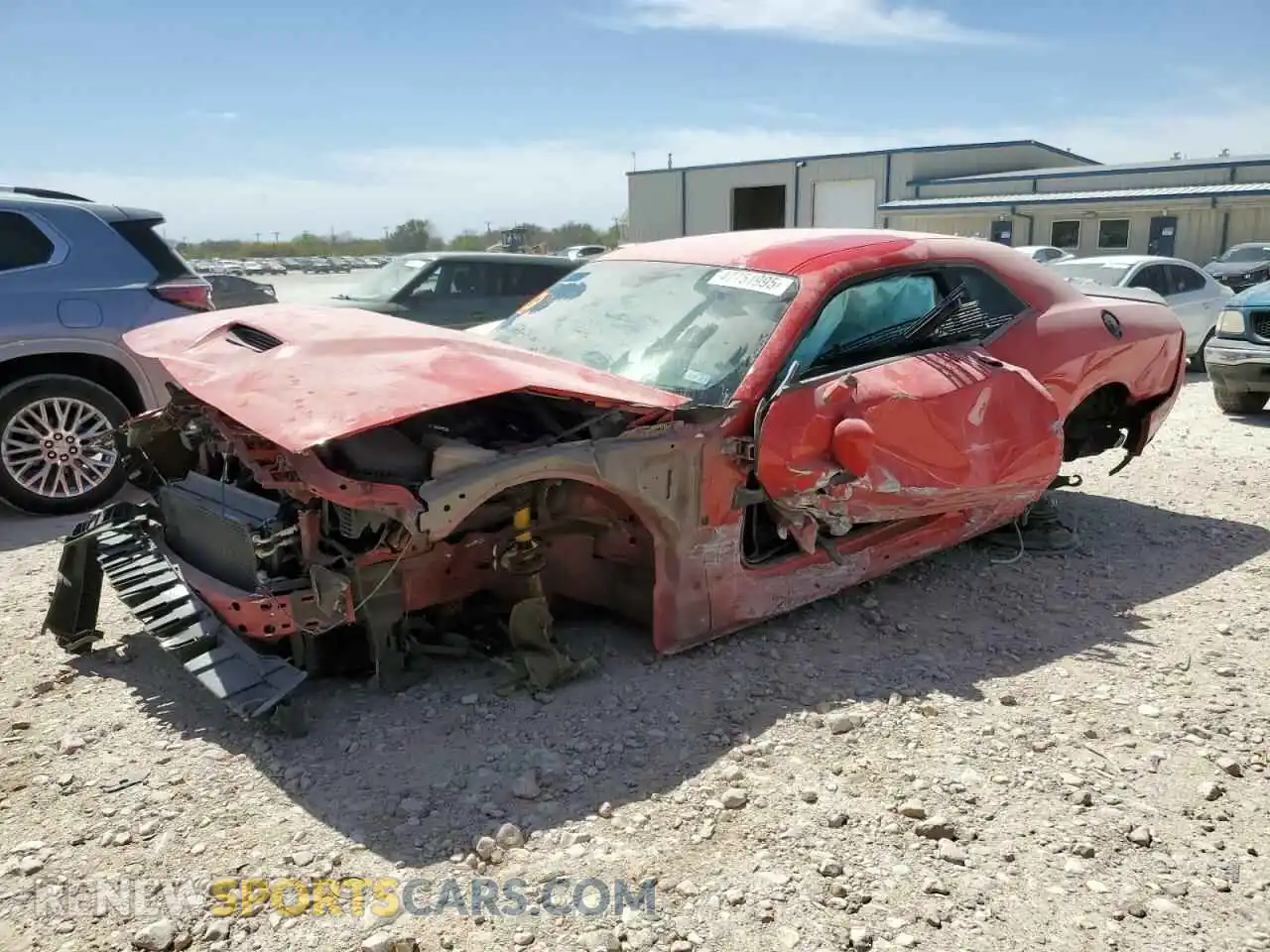 1 Photograph of a damaged car 2C3CDZBT3PH630120 DODGE CHALLENGER 2023