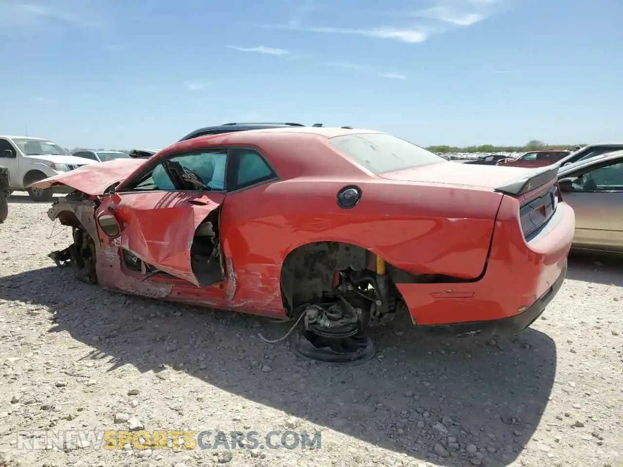 2 Photograph of a damaged car 2C3CDZBT3PH630120 DODGE CHALLENGER 2023