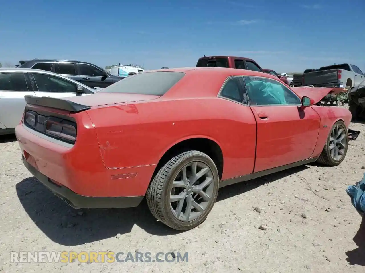 3 Photograph of a damaged car 2C3CDZBT3PH630120 DODGE CHALLENGER 2023