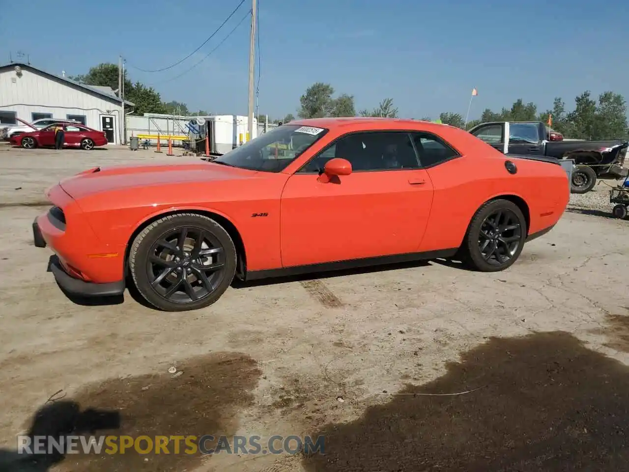 1 Photograph of a damaged car 2C3CDZBT3PH633681 DODGE CHALLENGER 2023