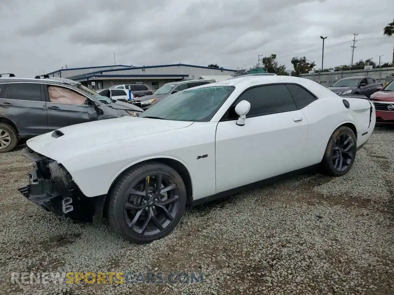 1 Photograph of a damaged car 2C3CDZBT4PH610927 DODGE CHALLENGER 2023