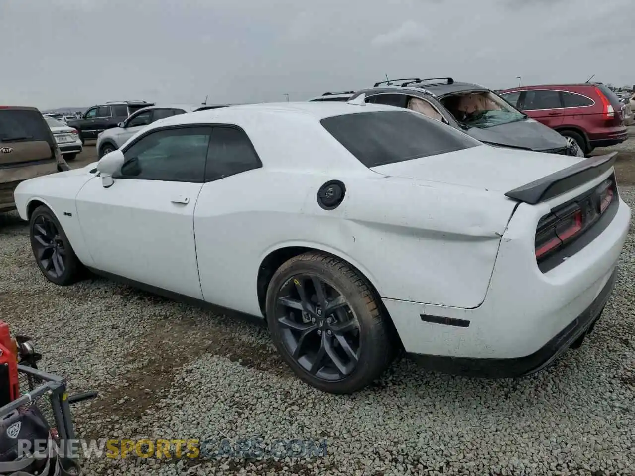 2 Photograph of a damaged car 2C3CDZBT4PH610927 DODGE CHALLENGER 2023