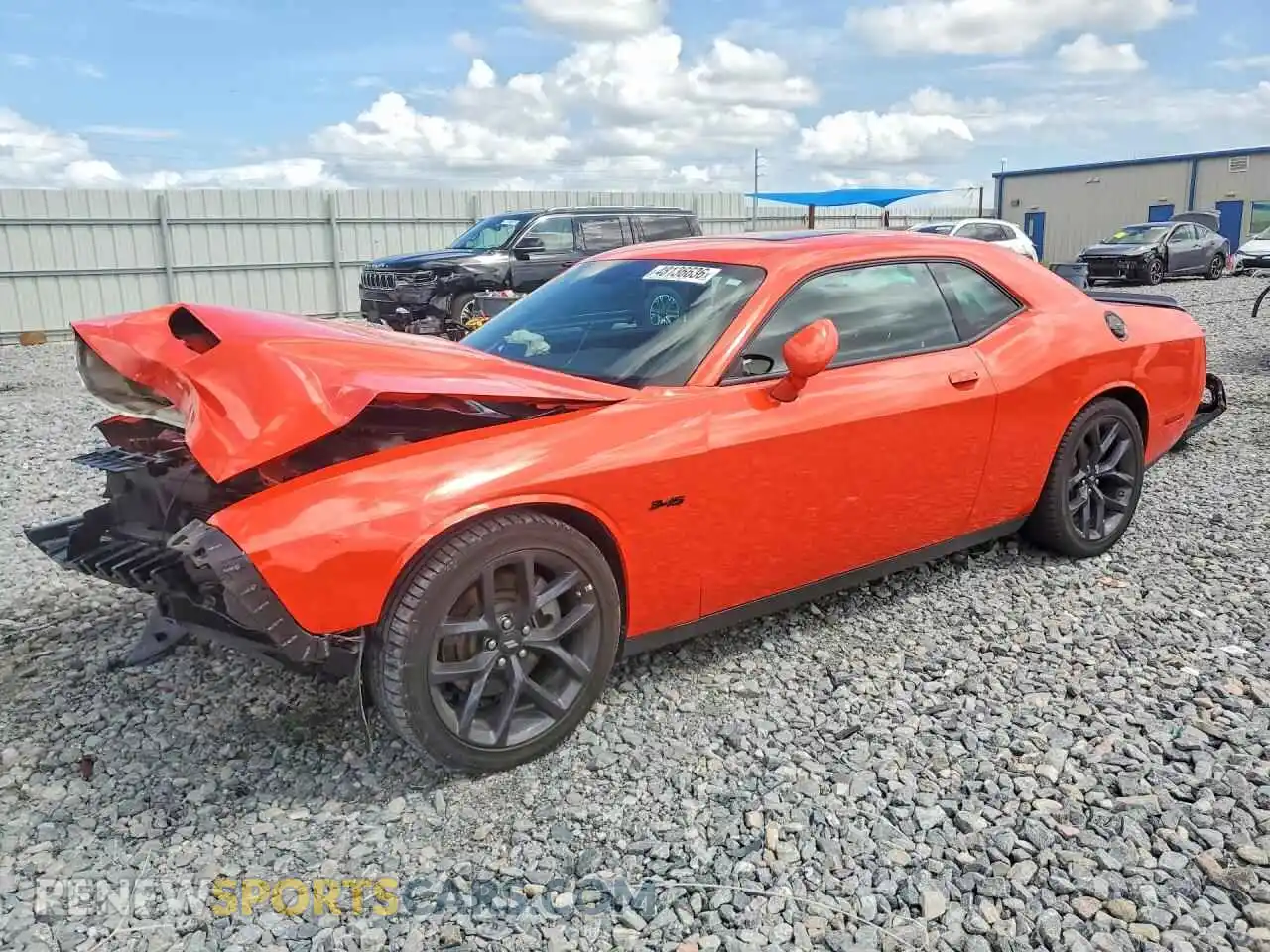 1 Photograph of a damaged car 2C3CDZBT4PH662445 DODGE CHALLENGER 2023