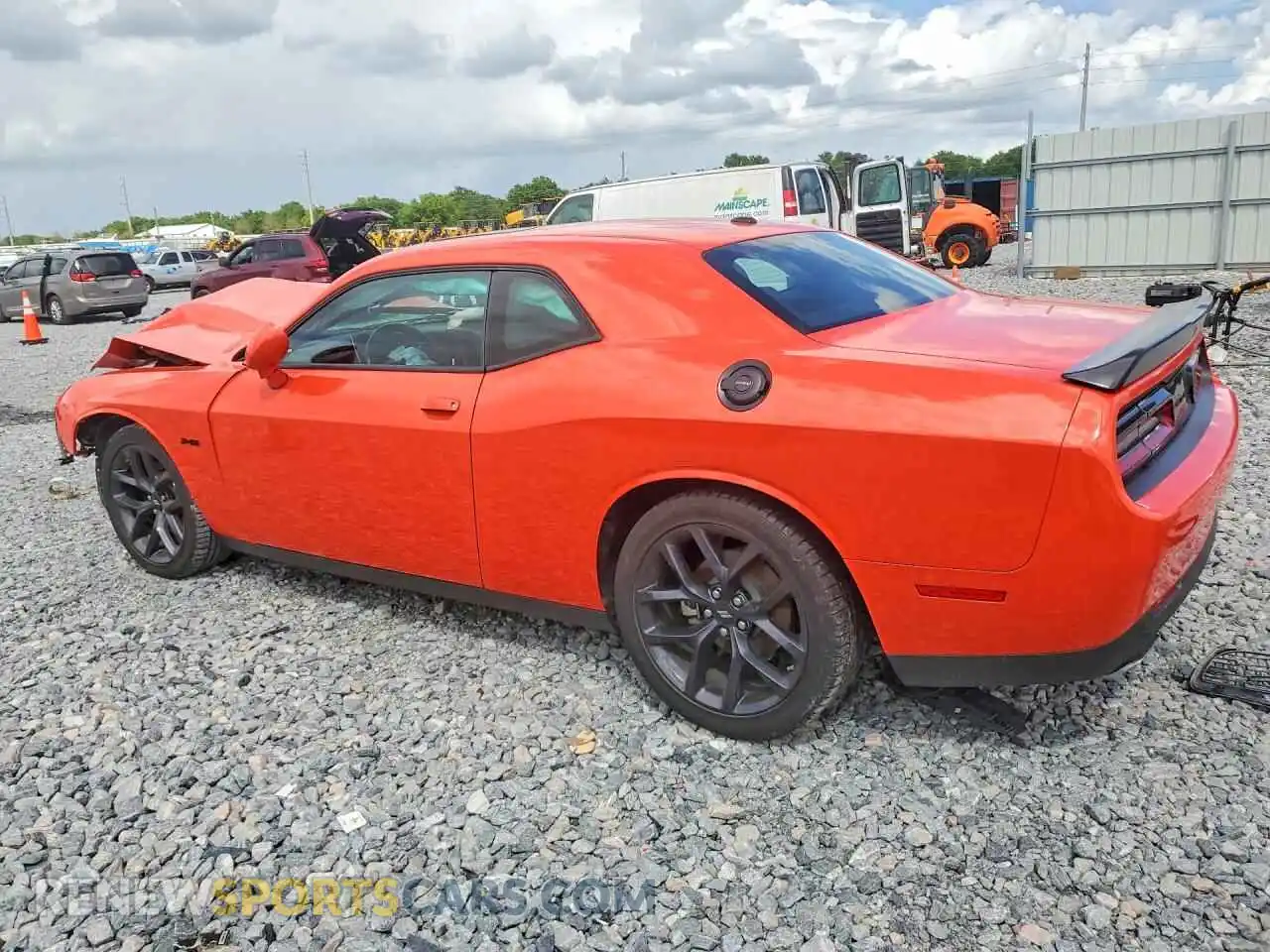 2 Photograph of a damaged car 2C3CDZBT4PH662445 DODGE CHALLENGER 2023