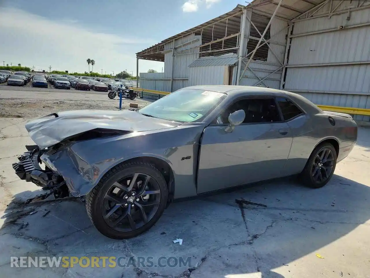 1 Photograph of a damaged car 2C3CDZBT4PH682338 DODGE CHALLENGER 2023