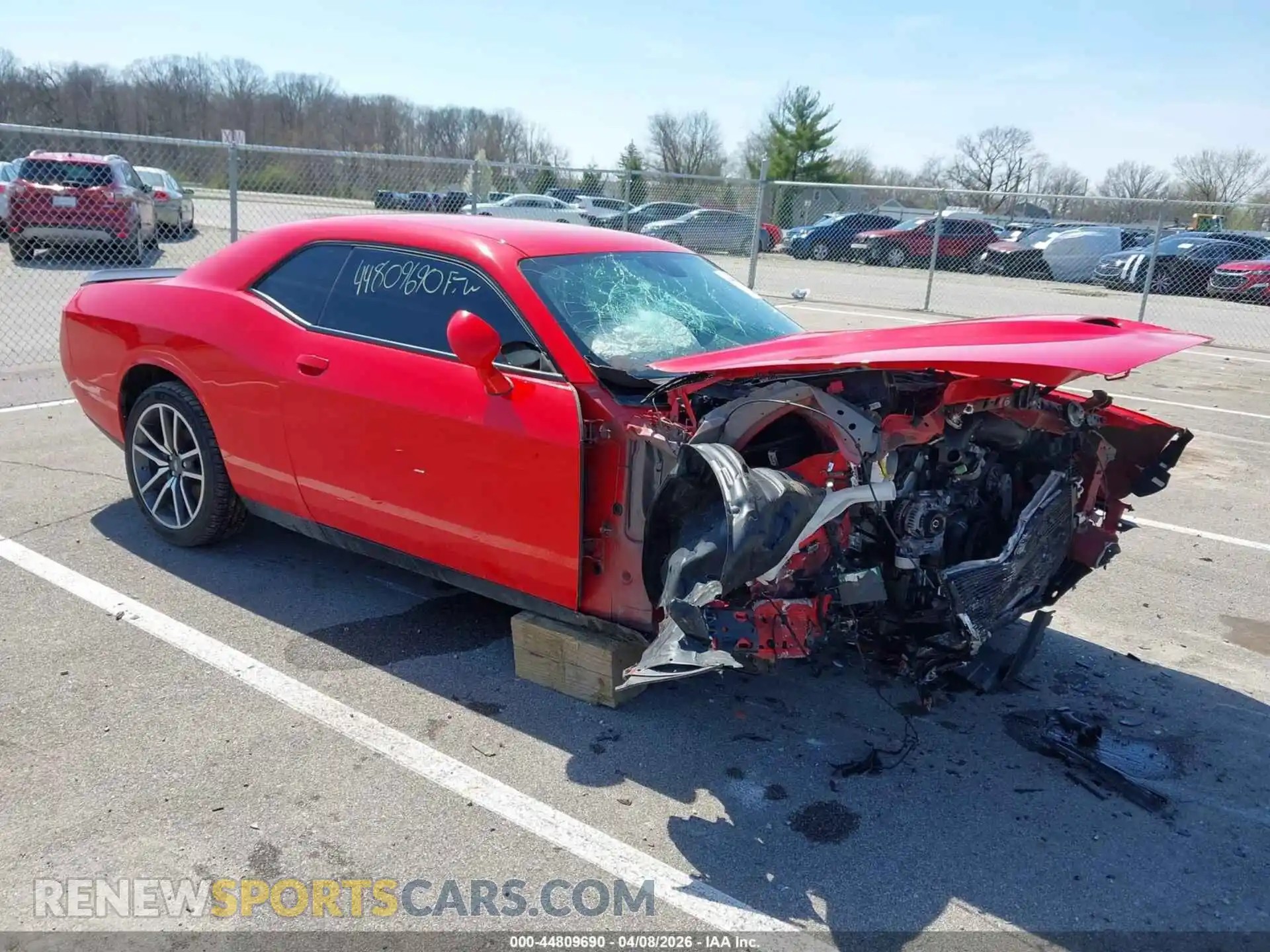 1 Photograph of a damaged car 2C3CDZBT5PH605316 DODGE CHALLENGER 2023