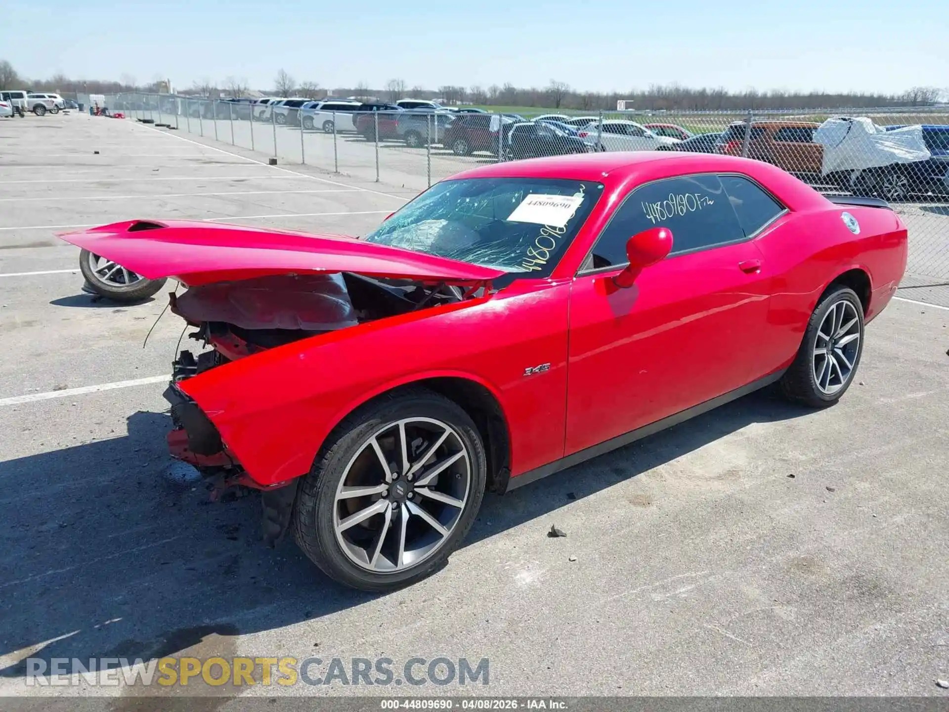 2 Photograph of a damaged car 2C3CDZBT5PH605316 DODGE CHALLENGER 2023