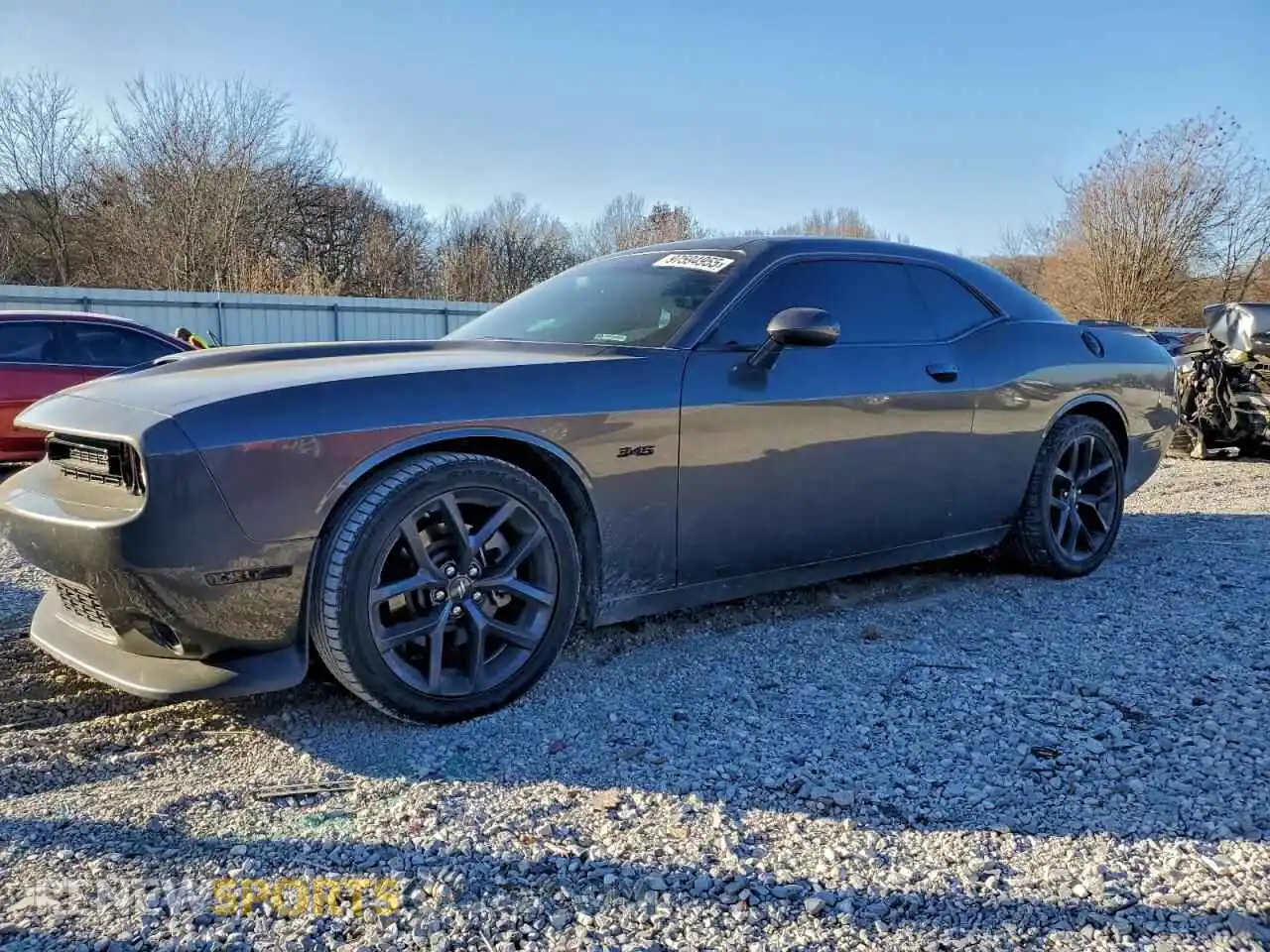 1 Photograph of a damaged car 2C3CDZBT5PH614548 DODGE CHALLENGER 2023