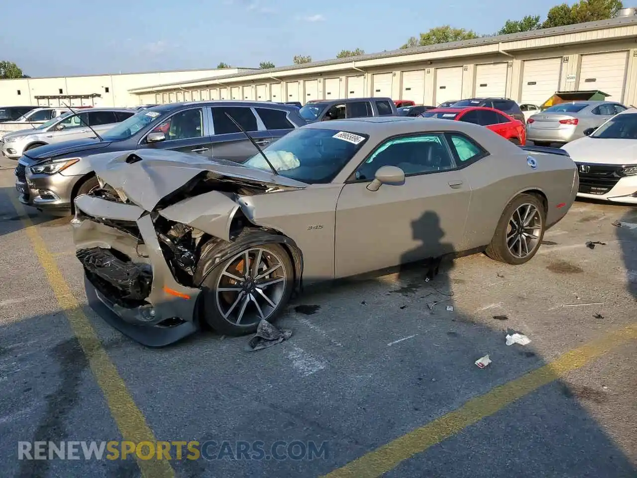 1 fotografías del automóvil dañado 2C3CDZBT5PH630149 DODGE CHALLENGER 2023