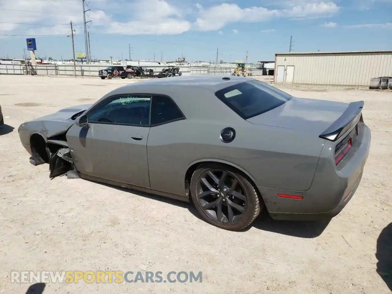 2 Photograph of a damaged car 2C3CDZBT5PH637988 DODGE CHALLENGER 2023