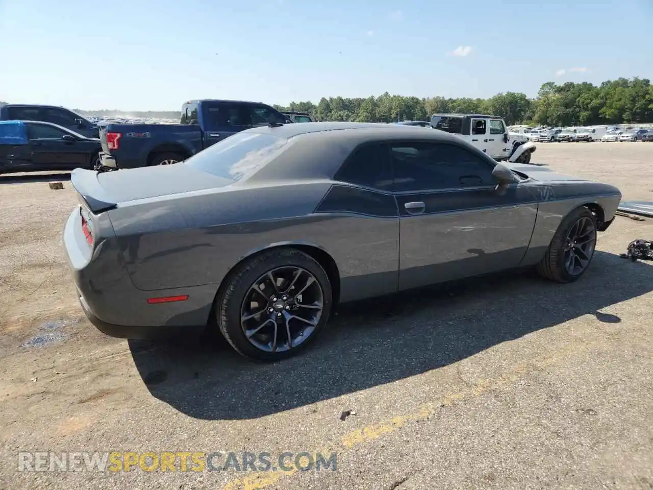 3 fotografías del automóvil dañado 2C3CDZBT5PH668724 DODGE CHALLENGER 2023