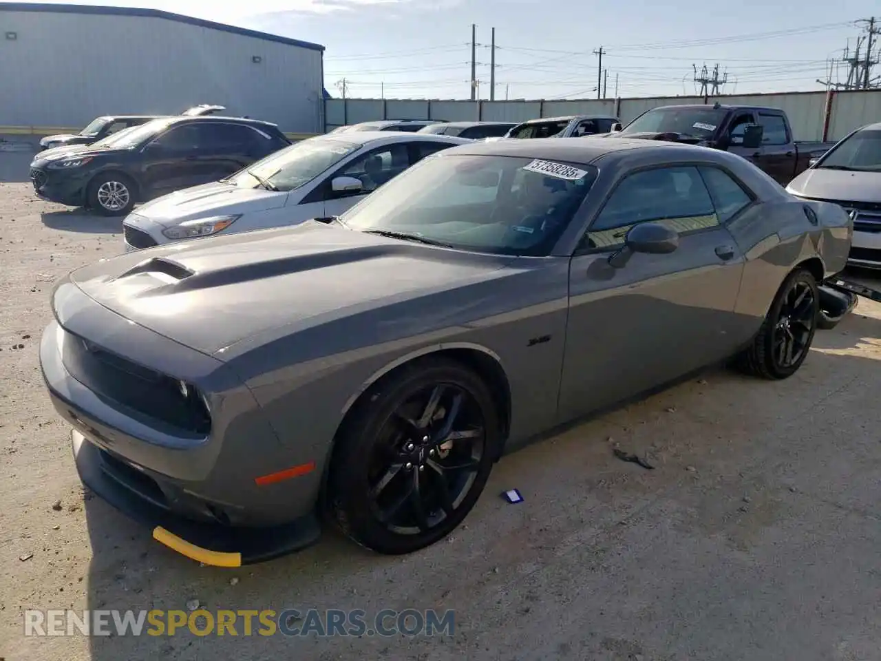 1 Photograph of a damaged car 2C3CDZBT6PH618141 DODGE CHALLENGER 2023