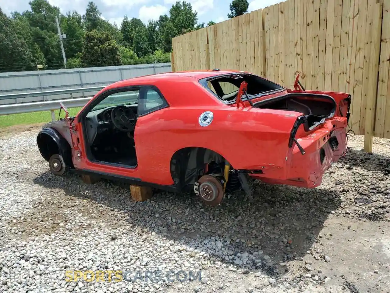 2 Photograph of a damaged car 2C3CDZBT7PH505394 DODGE CHALLENGER 2023