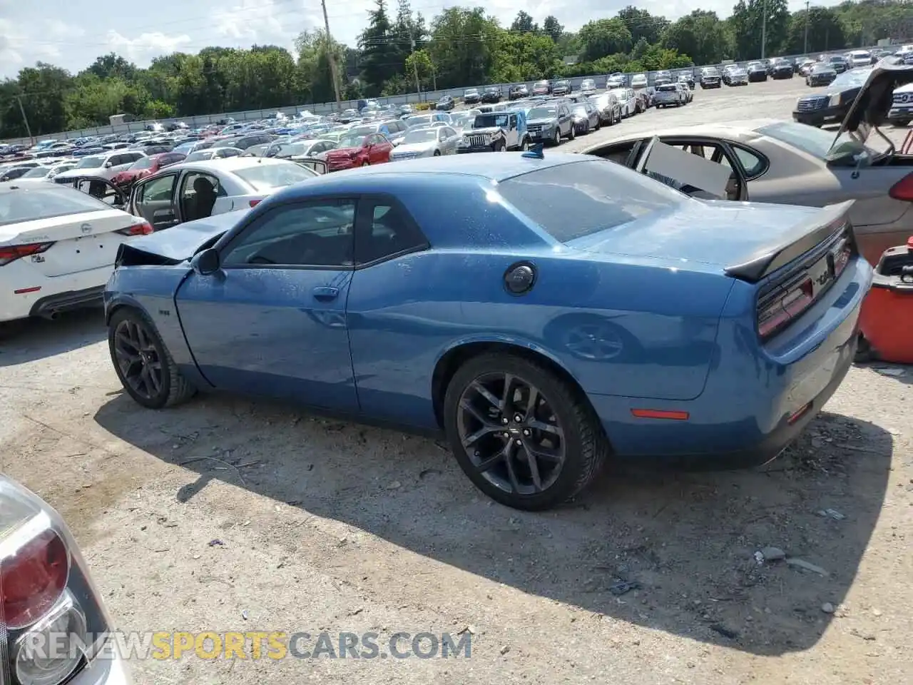 2 Photograph of a damaged car 2C3CDZBT7PH518193 DODGE CHALLENGER 2023