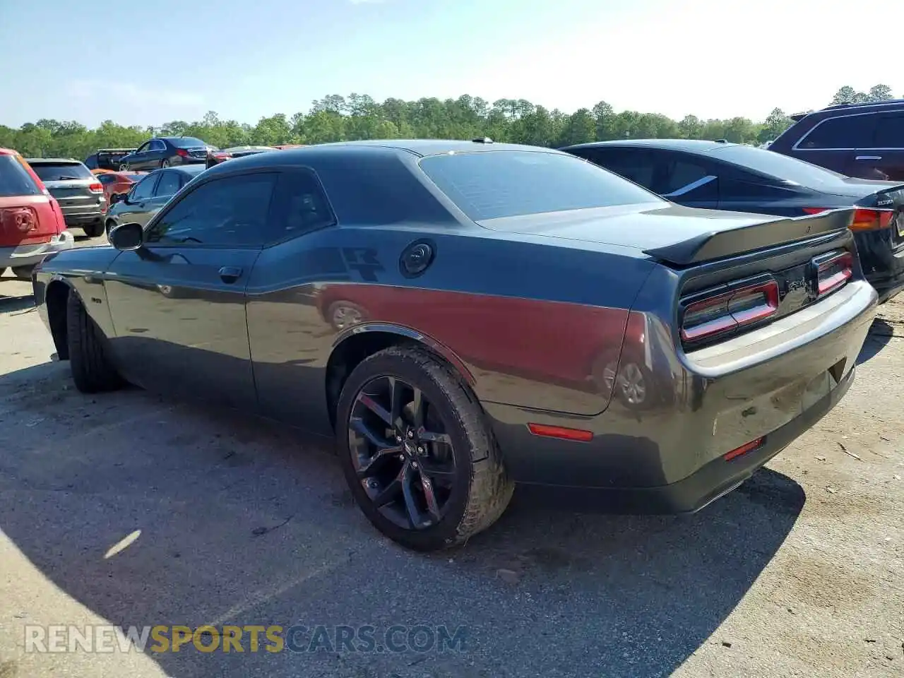 2 Photograph of a damaged car 2C3CDZBT7PH684522 DODGE CHALLENGER 2023