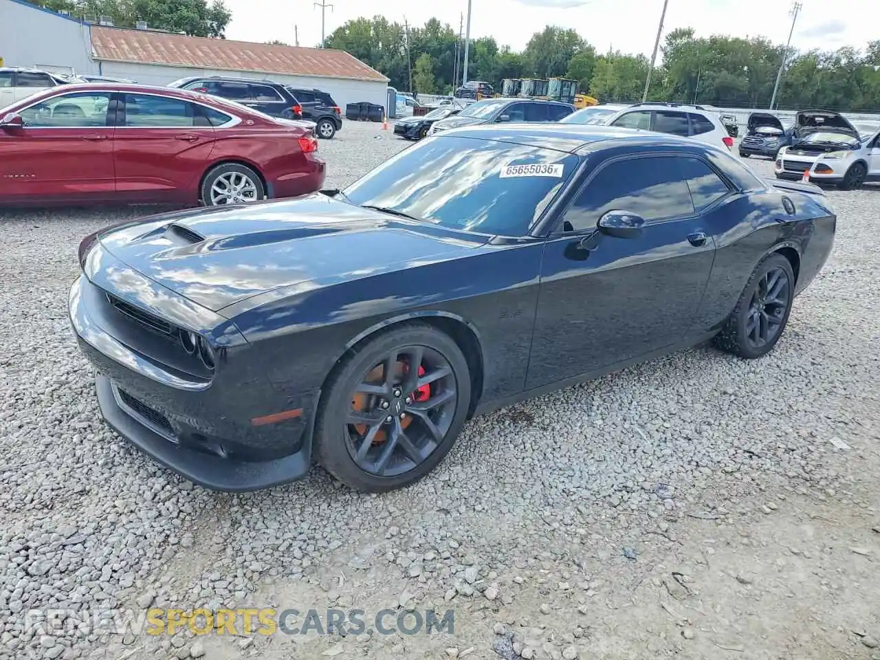 1 fotografías del automóvil dañado 2C3CDZBT8PH597504 DODGE CHALLENGER 2023