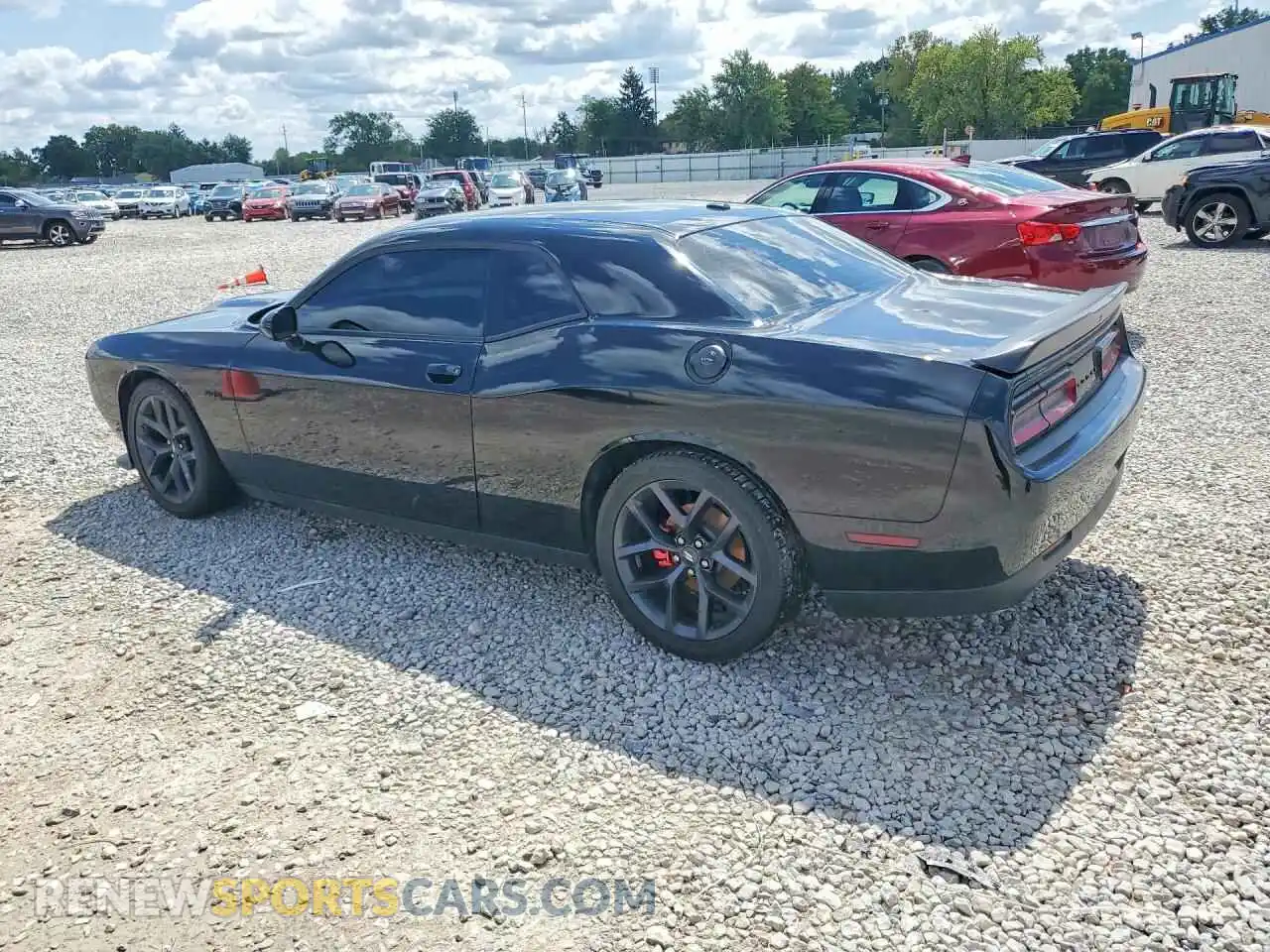 2 fotografías del automóvil dañado 2C3CDZBT8PH597504 DODGE CHALLENGER 2023