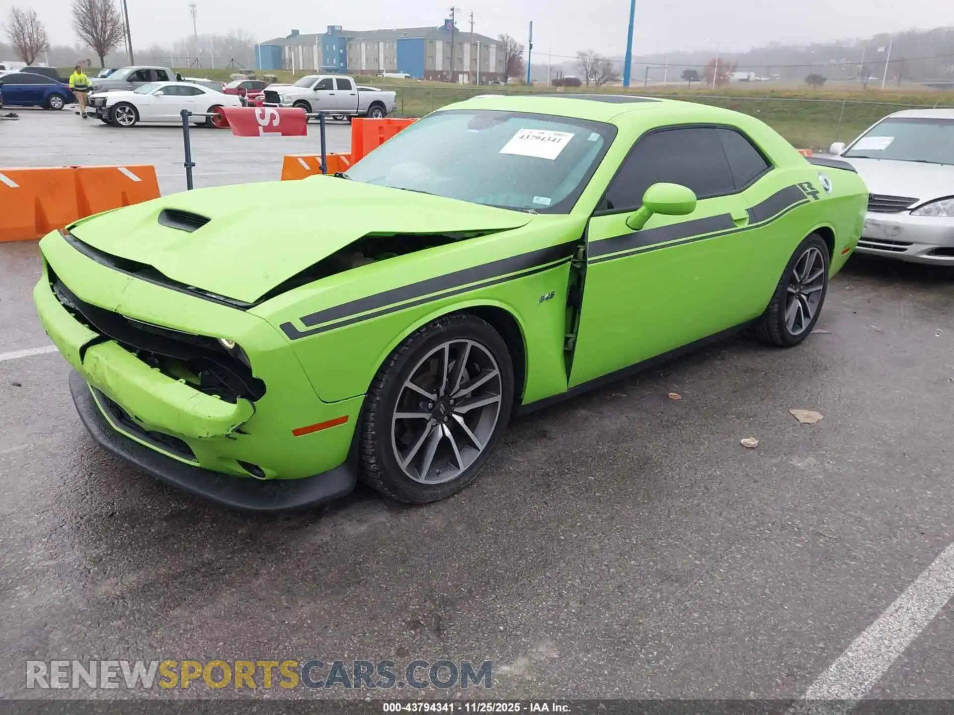 2 Photograph of a damaged car 2C3CDZBT8PH634440 DODGE CHALLENGER 2023