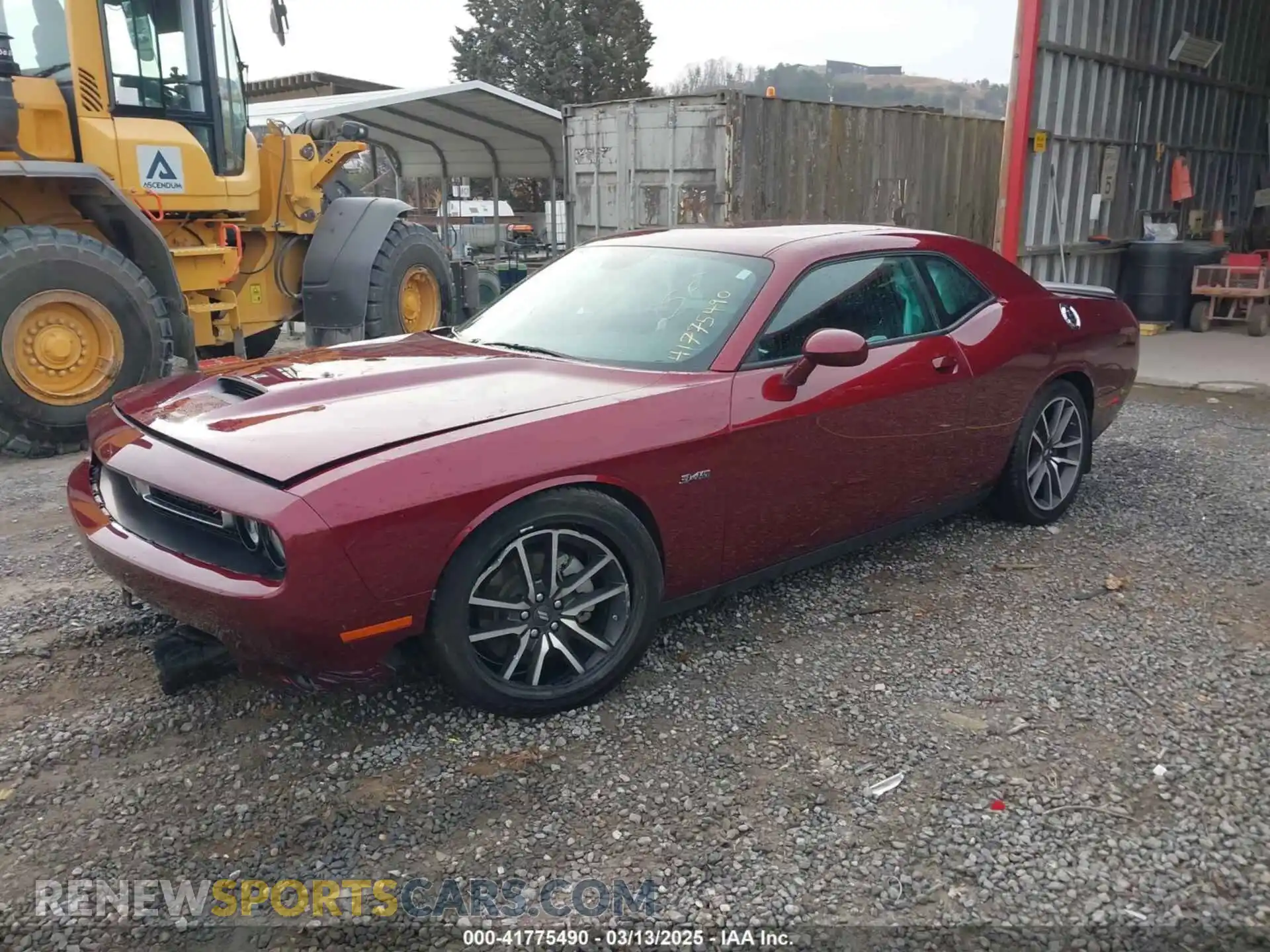 2 Фотография поврежденного автомобиля 2C3CDZBT8PH658916 DODGE CHALLENGER 2023