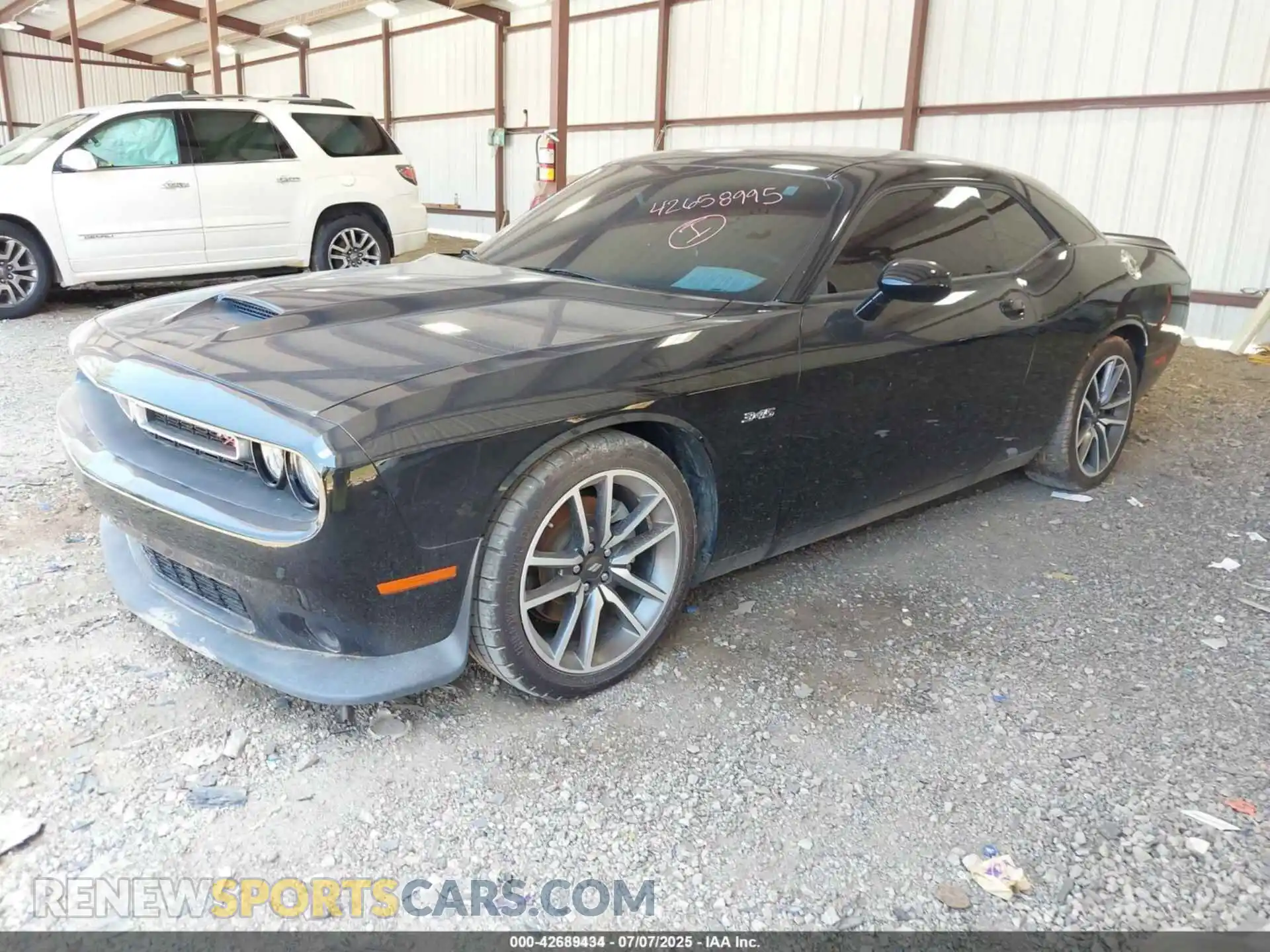 2 Photograph of a damaged car 2C3CDZBT9PH504084 DODGE CHALLENGER 2023