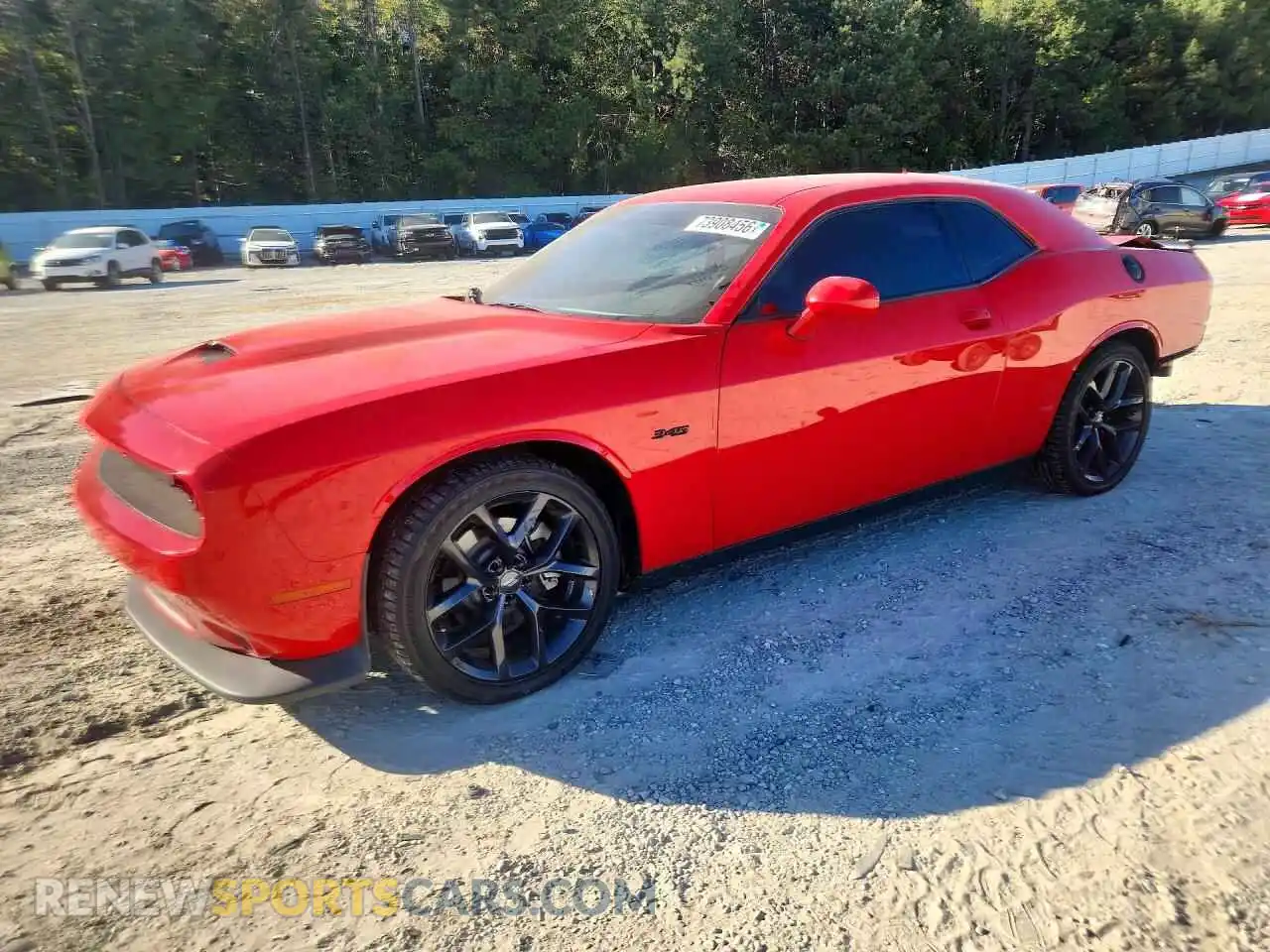 1 Photograph of a damaged car 2C3CDZBT9PH522049 DODGE CHALLENGER 2023