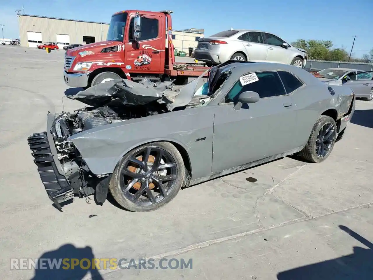 1 Photograph of a damaged car 2C3CDZBTXPH634679 DODGE CHALLENGER 2023