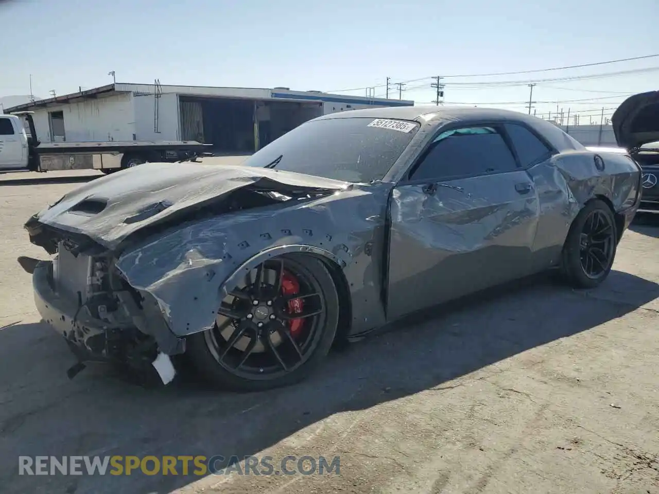 1 Photograph of a damaged car 2C3CDZC90PH691864 DODGE CHALLENGER 2023