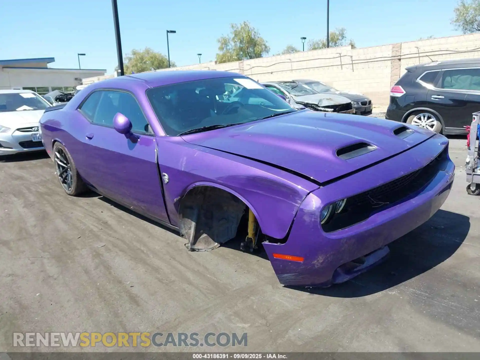1 Photograph of a damaged car 2C3CDZC91PH557249 DODGE CHALLENGER 2023
