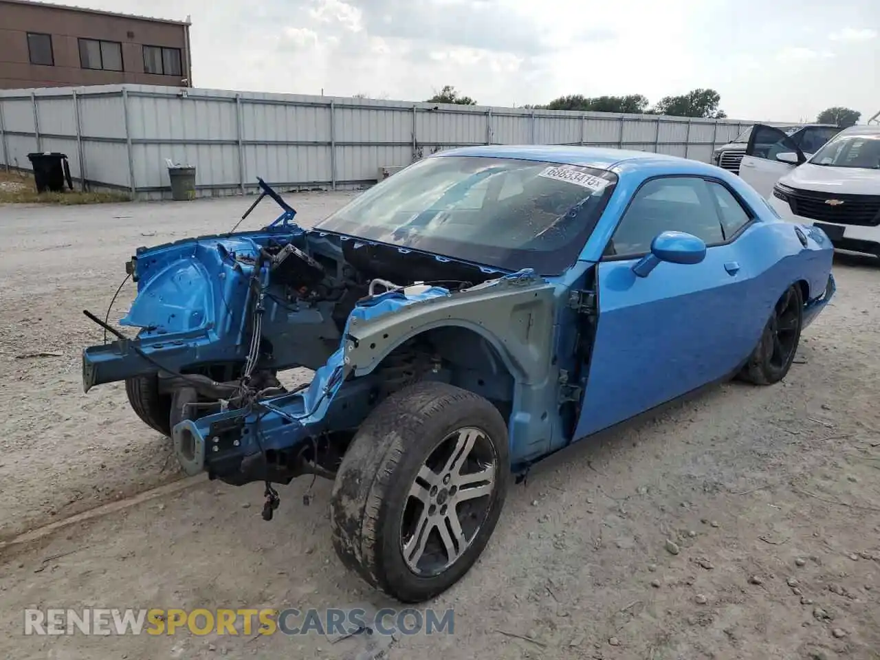 1 Photograph of a damaged car 2C3CDZC95PH647181 DODGE CHALLENGER 2023