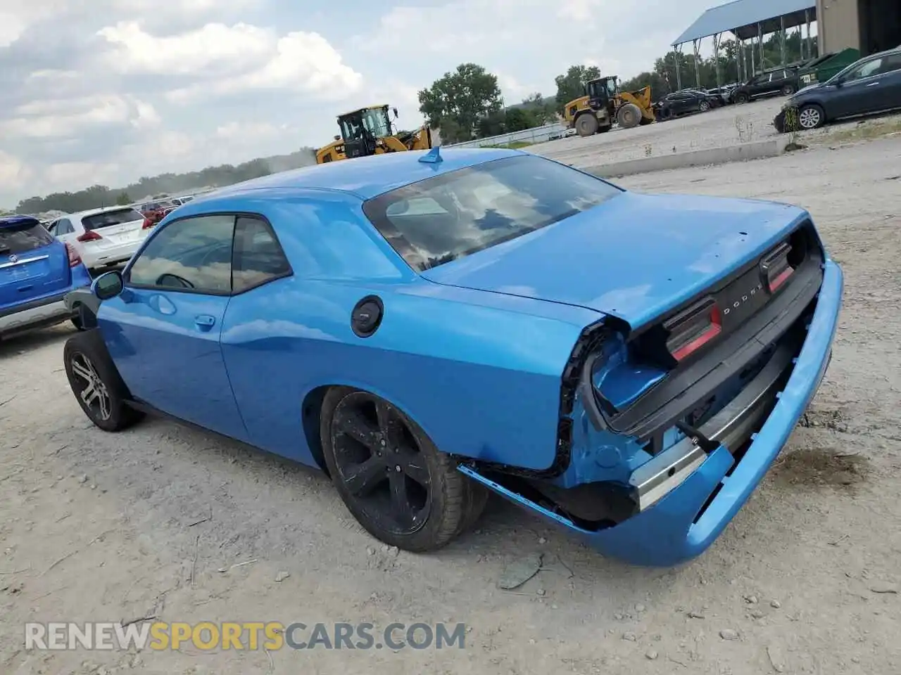 2 Photograph of a damaged car 2C3CDZC95PH647181 DODGE CHALLENGER 2023