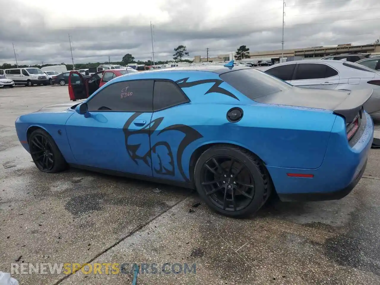 2 Photograph of a damaged car 2C3CDZC96PH573401 DODGE CHALLENGER 2023