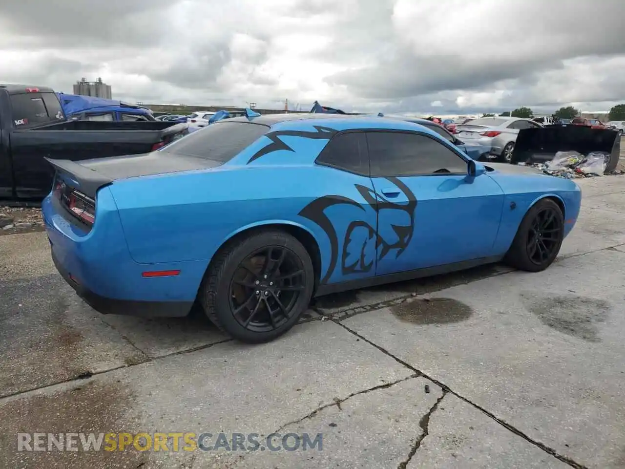 3 Photograph of a damaged car 2C3CDZC96PH573401 DODGE CHALLENGER 2023