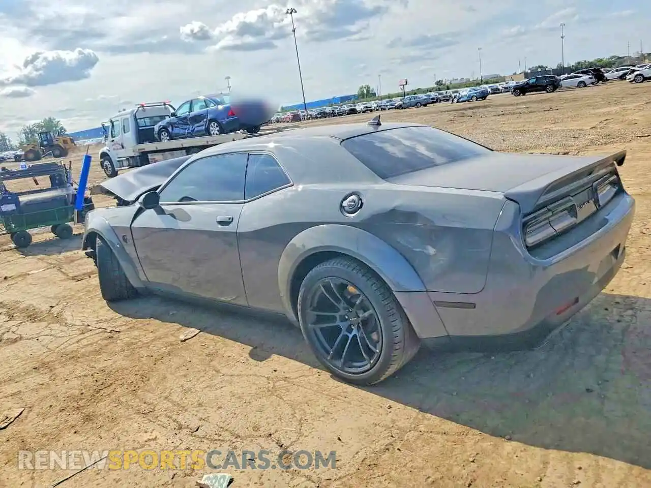 2 Photograph of a damaged car 2C3CDZC97PH601190 DODGE CHALLENGER 2023