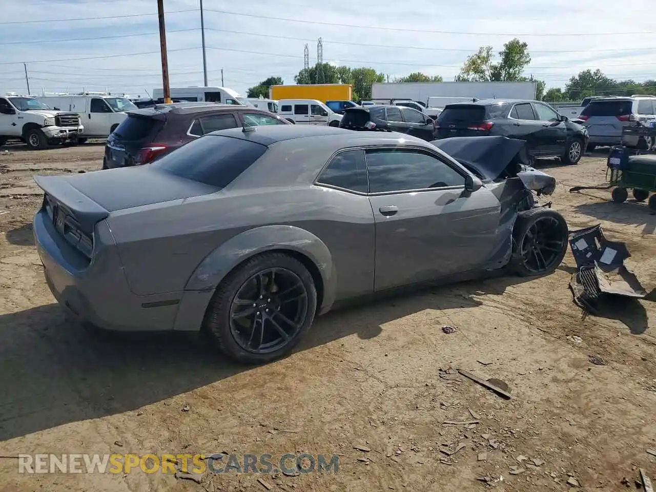 3 Photograph of a damaged car 2C3CDZC97PH601190 DODGE CHALLENGER 2023
