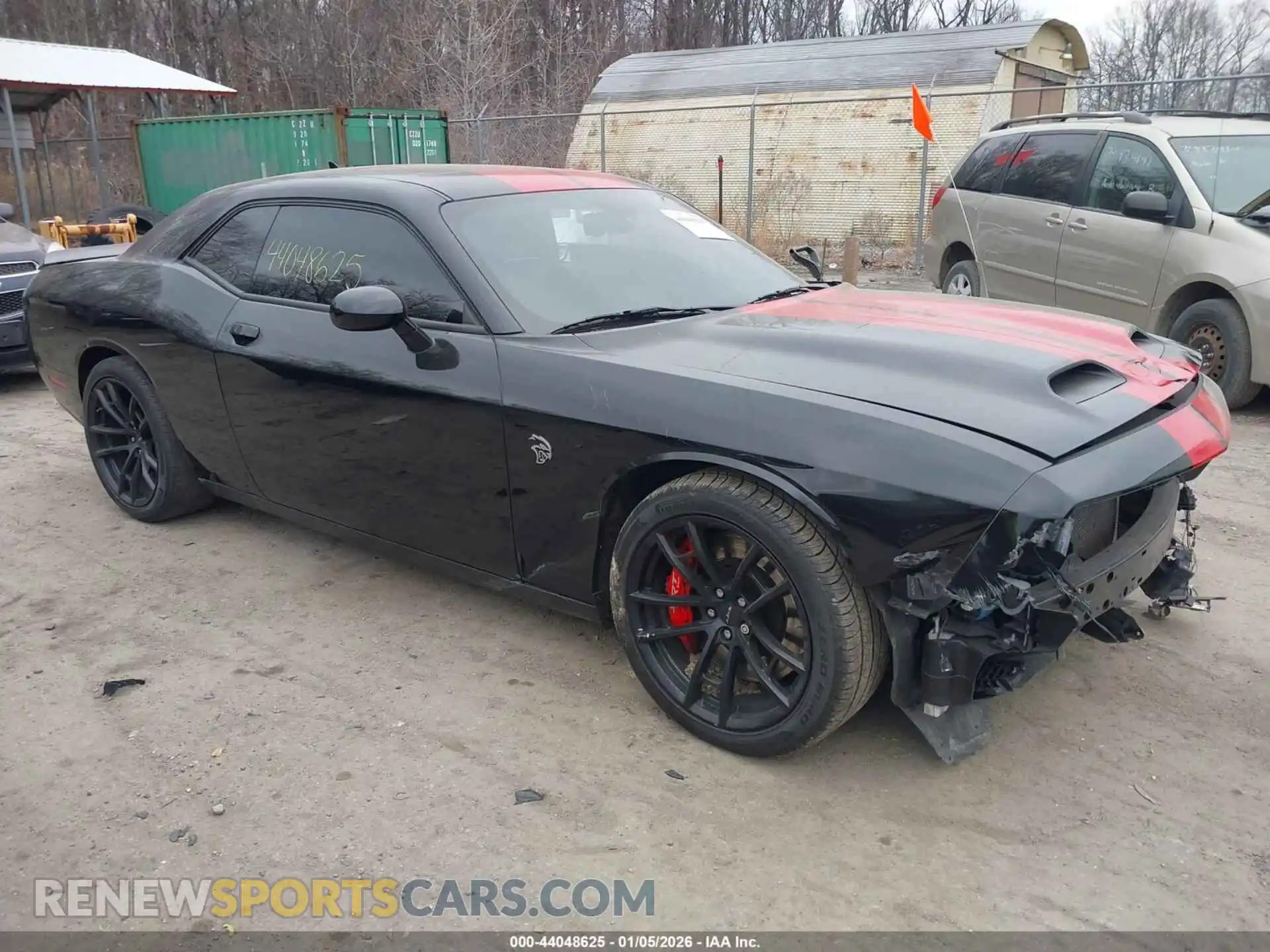 1 Photograph of a damaged car 2C3CDZC98PH573836 DODGE CHALLENGER 2023
