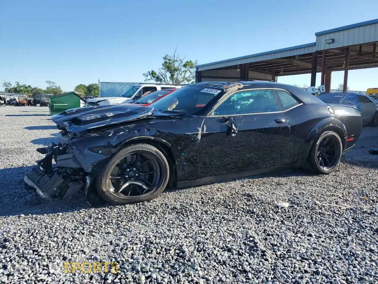 1 Photograph of a damaged car 2C3CDZC99PH520434 DODGE CHALLENGER 2023