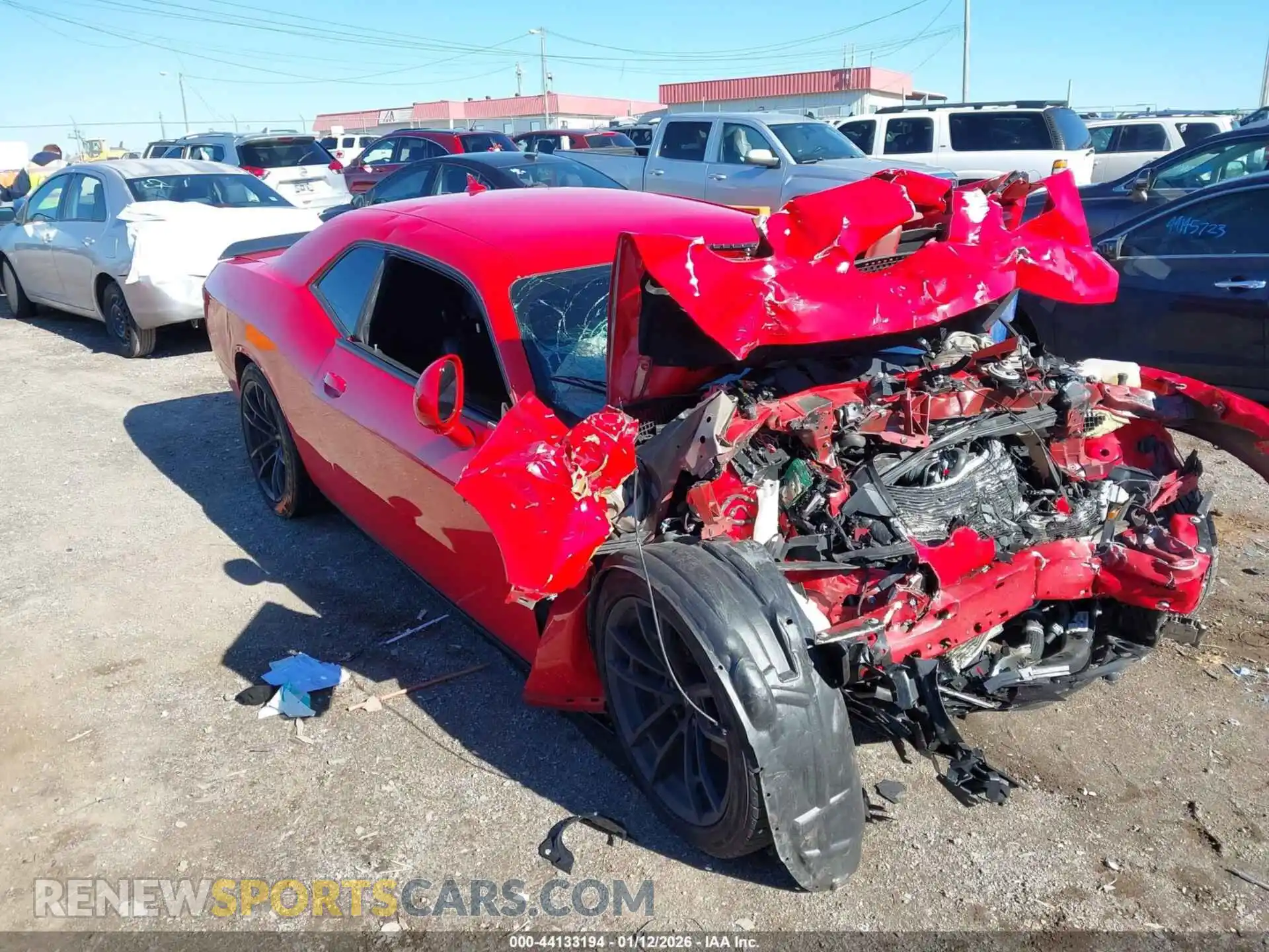1 Photograph of a damaged car 2C3CDZFJ0PH542926 DODGE CHALLENGER 2023