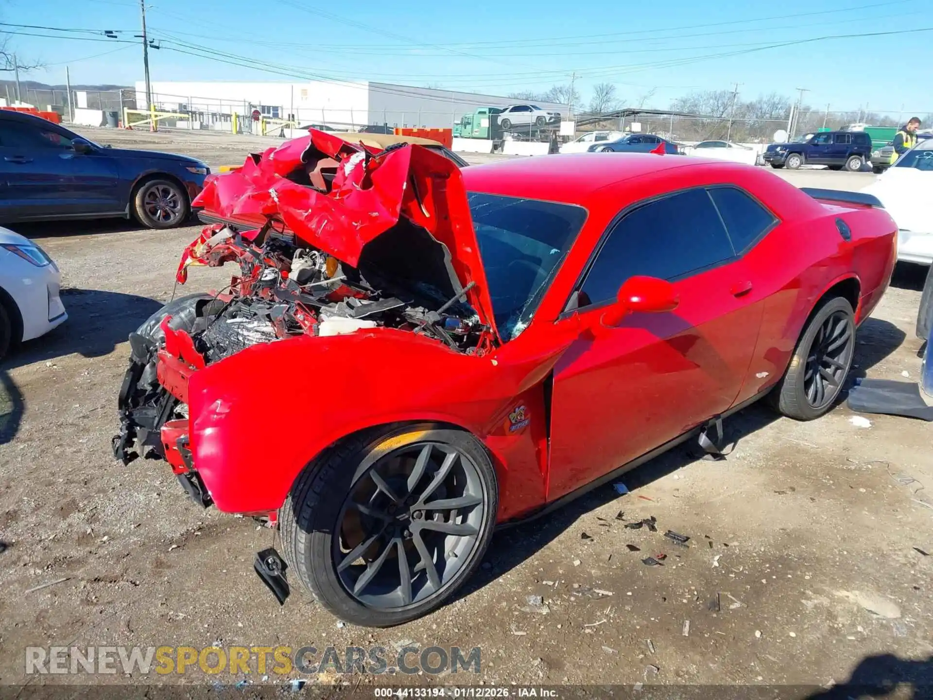 2 Photograph of a damaged car 2C3CDZFJ0PH542926 DODGE CHALLENGER 2023
