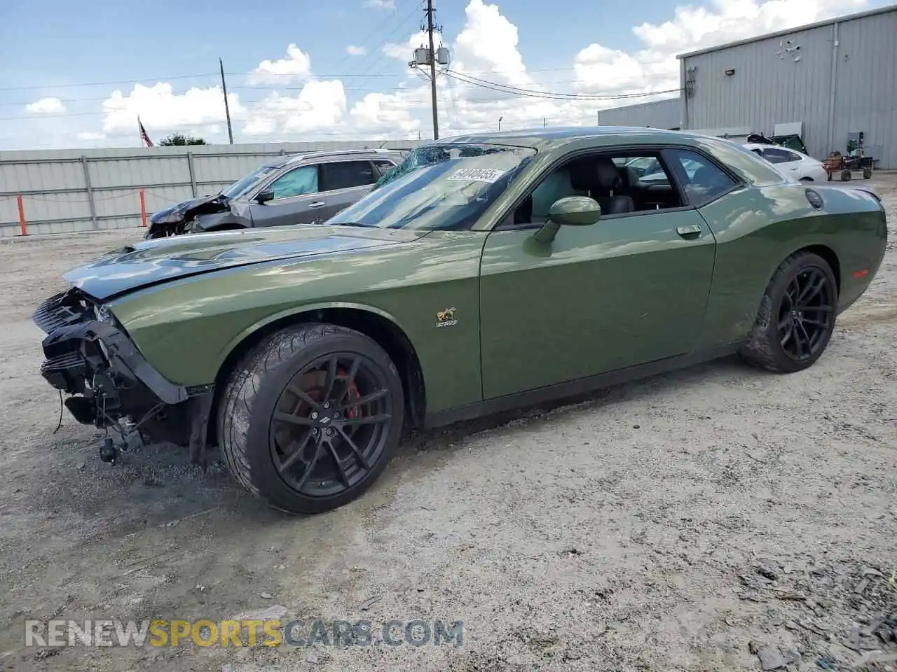 1 Photograph of a damaged car 2C3CDZFJ0PH575053 DODGE CHALLENGER 2023