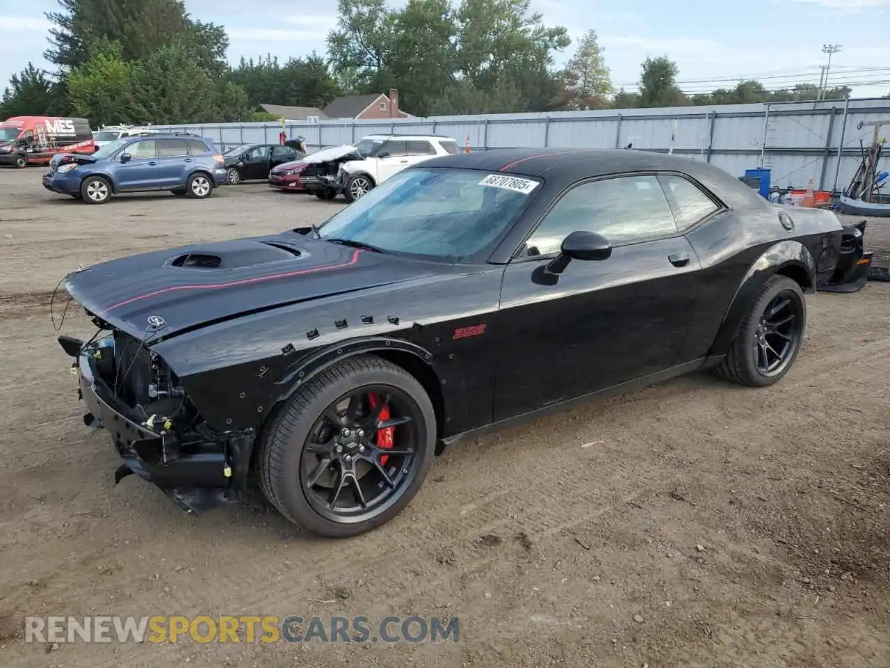 1 Photograph of a damaged car 2C3CDZFJ0PH605474 DODGE CHALLENGER 2023