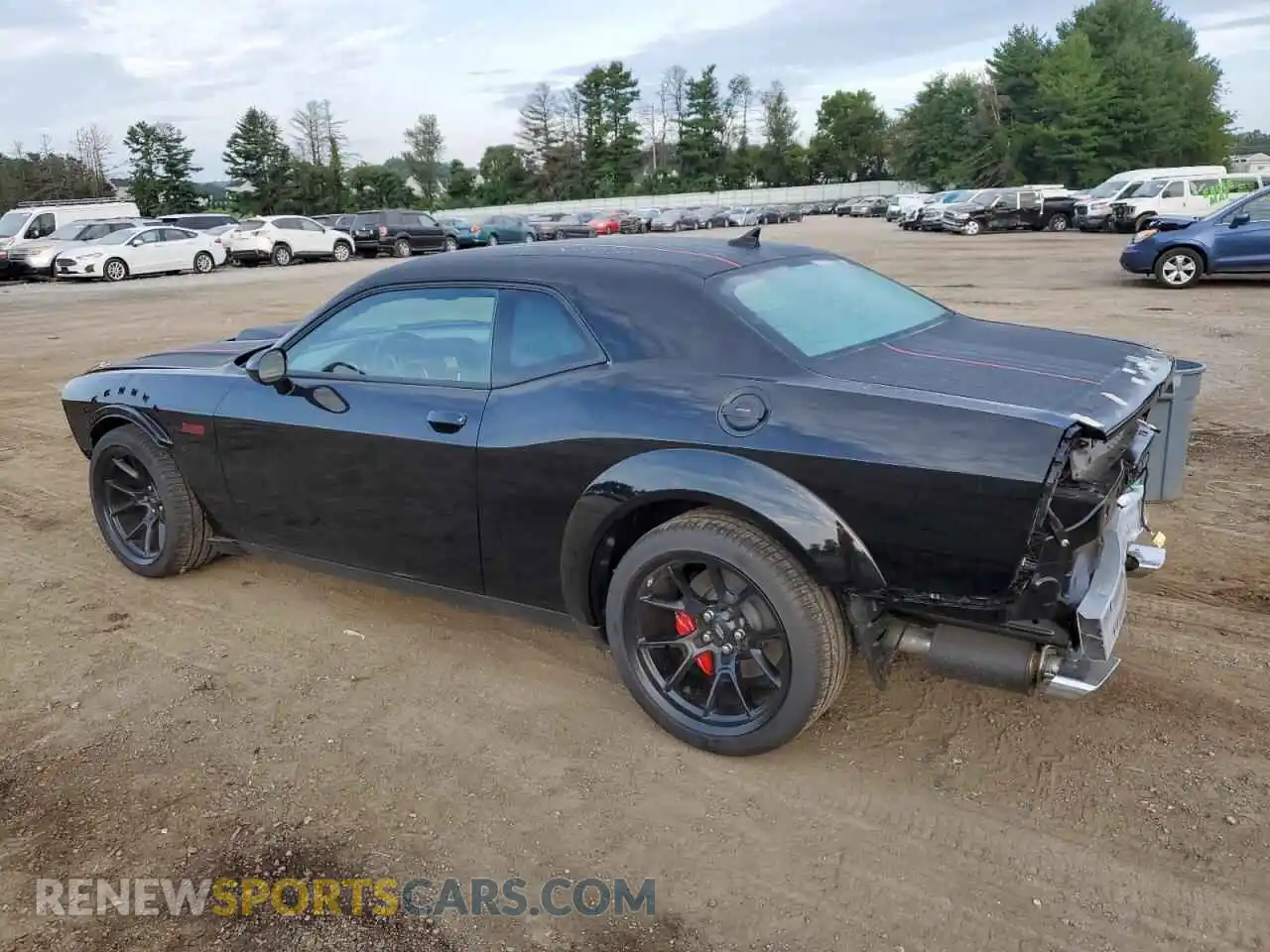 2 Photograph of a damaged car 2C3CDZFJ0PH605474 DODGE CHALLENGER 2023